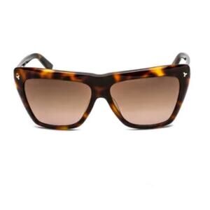 Bally BY0055 52F Tortoise Cat Eye Sunglasses Women’s Sz 61-14-135